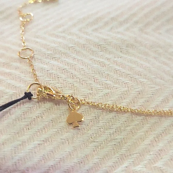Kate Spade Gold Pendant Necklace - Picture 3 of 5